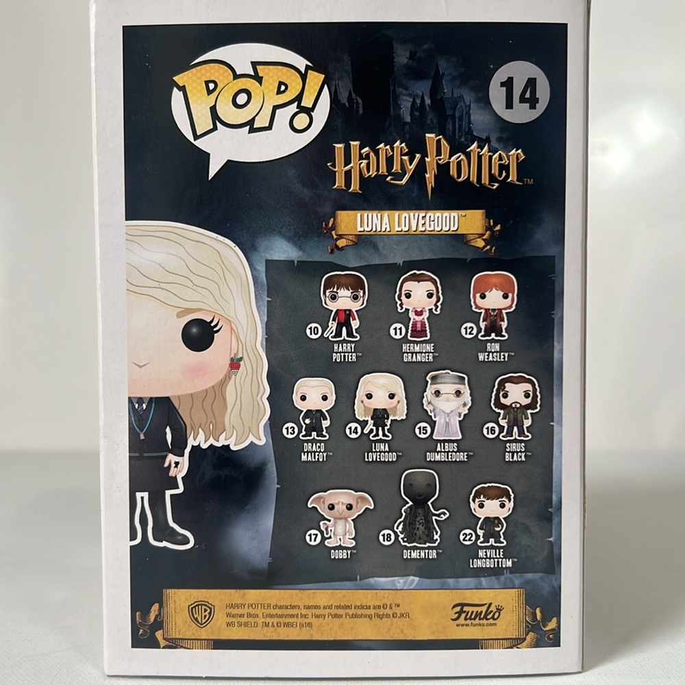 NWT Funko Pop Harry Potter #14 - Luna Lovegood - Picture 3 of 7